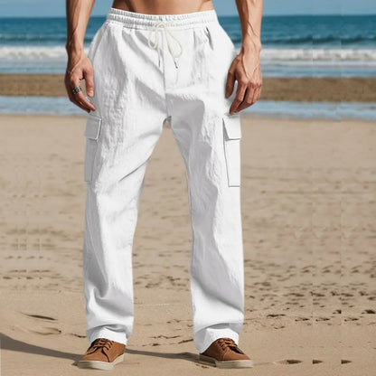 Herren Cargo-Hosen Bequem Funktional Modern