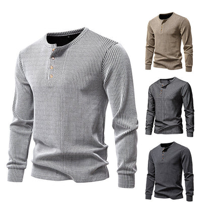 Herren Langarmshirt Streifenmuster Modern Berlin