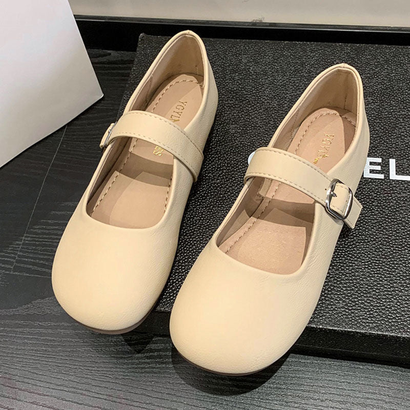 Damen Ballerinas Bequem Riemchen Schnürsenkel Komfort