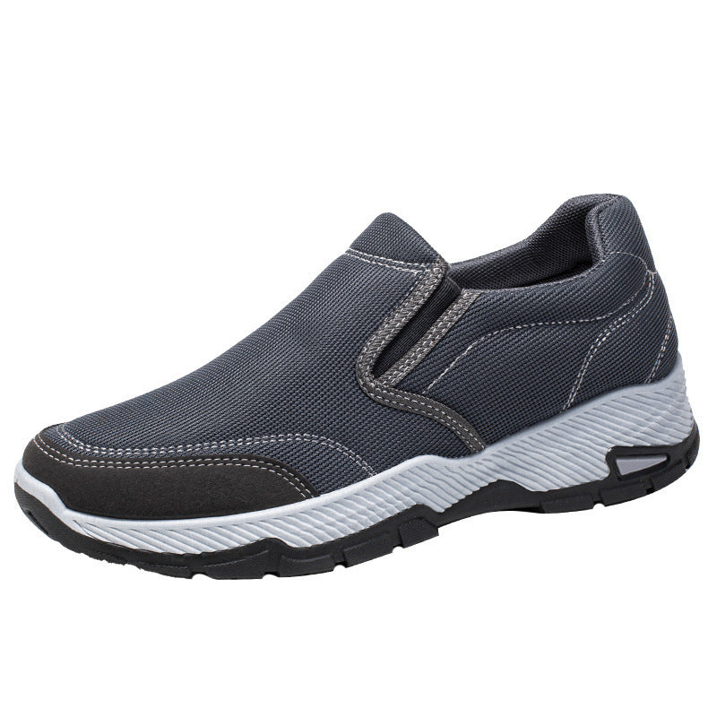 Damen Sneaker Bequem Slip-On Atmungsaktiv Sportlich