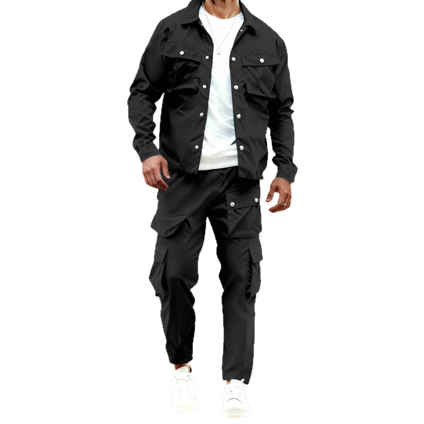 Herren Cargo-Hose Bequem Vielseitig Mit vielen Taschen