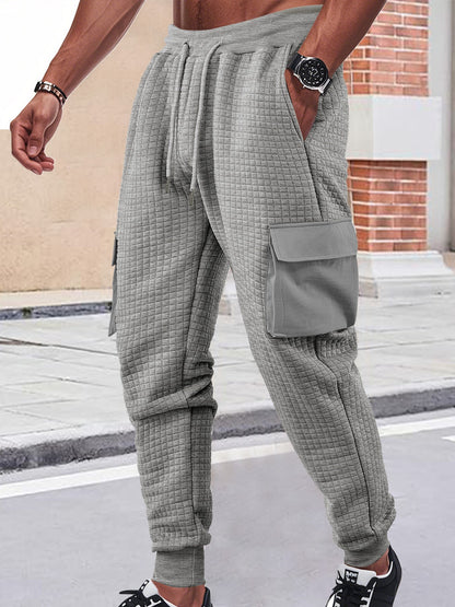 Herren Jogginghose Cargo Modern atmungsaktiv Schwarz