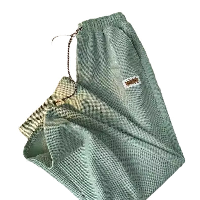 Bequeme Jogginghose Herren Waffelstruktur Sportlich