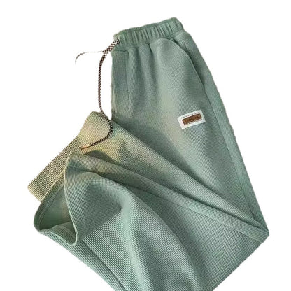 Bequeme Jogginghose Herren Waffelstruktur Sportlich