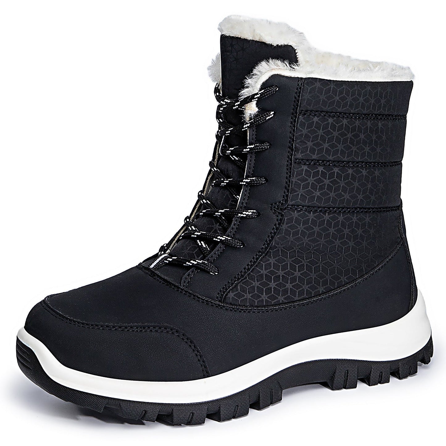 Damen Winterstiefel Warm Rutschfest Weich