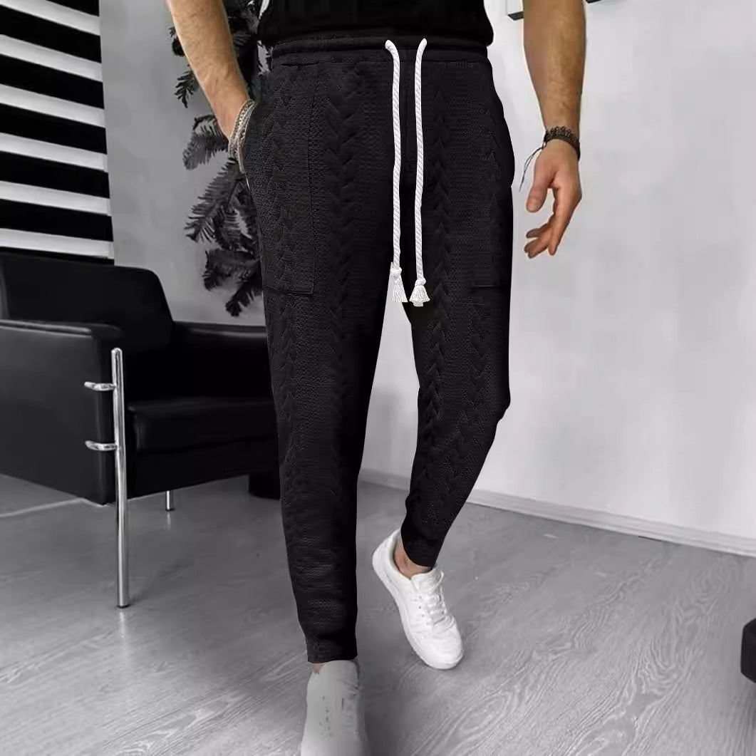 Herren Jogginghose Bequem Mit Taschen Kordelzug - BerlinGlamour