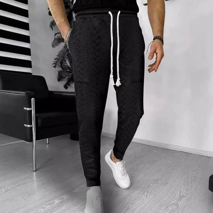 Herren Jogginghose Bequem Mit Taschen Kordelzug - BerlinGlamour
