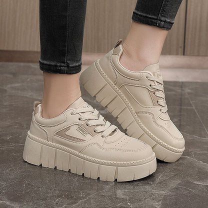 Damen Sneaker Chunky Plateau Schuhe Hoch Modern