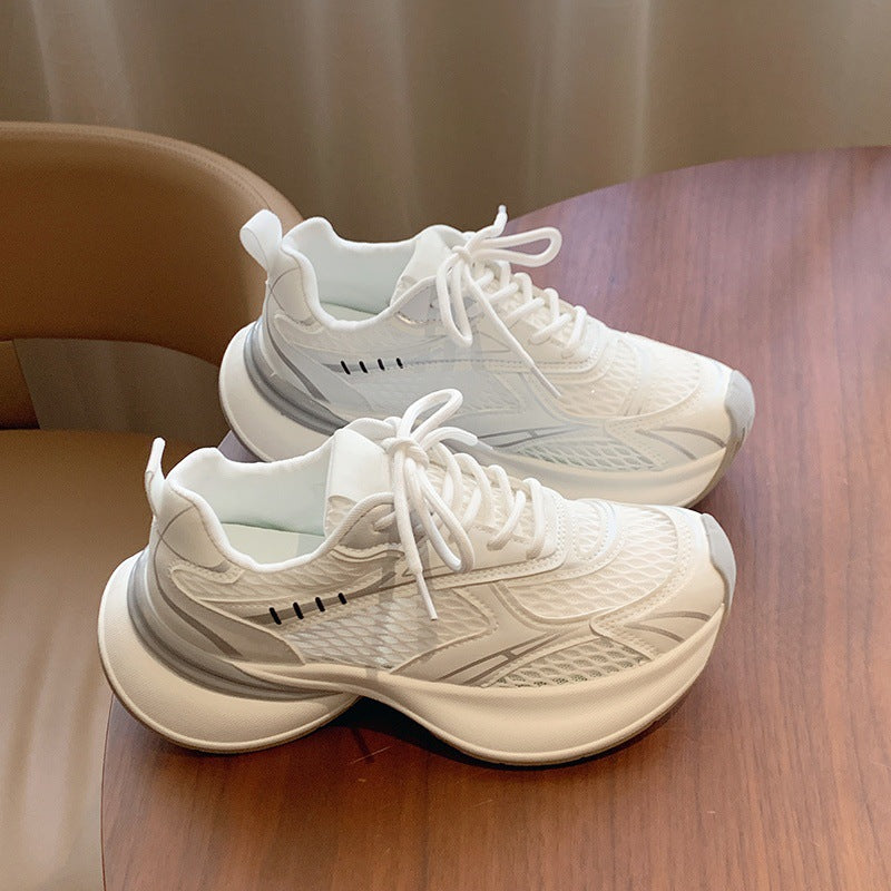 Damen Sneaker atmungsaktiv Netzdesign Sportlich
