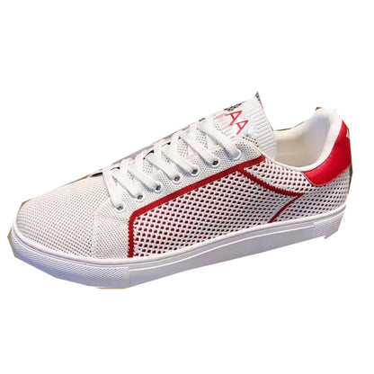Damen Sneaker Sportlich Mesh Atmungsaktiv Komfortschuhe