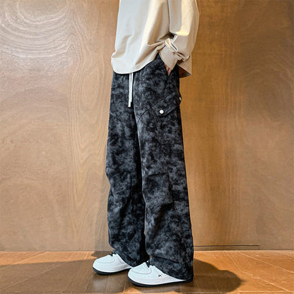 Praktische Utility-Hose Weit Bequem mit Taschen Unisex