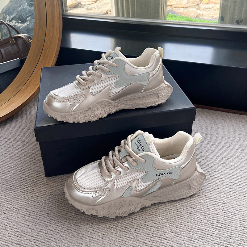 Damen Sneaker Sportlich mit Dämpfung Weich Laufschuhe