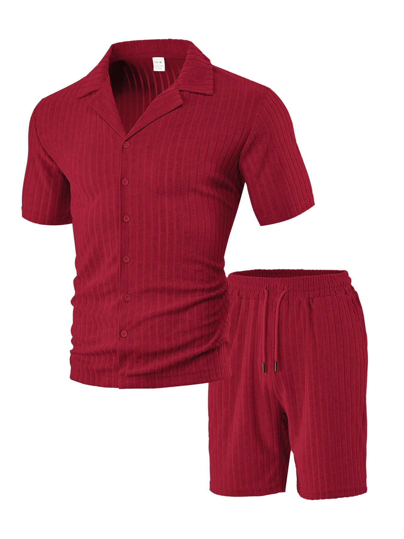 Herren Freizeitset Kurzarm Elastisch Modern - BerlinGlamour