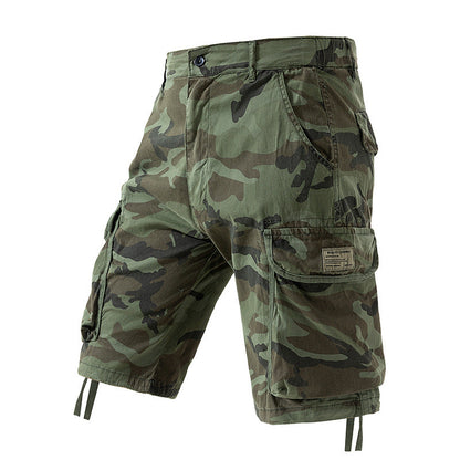 Herren Cargoshorts Camouflage Militärstyle mit vielen Taschen