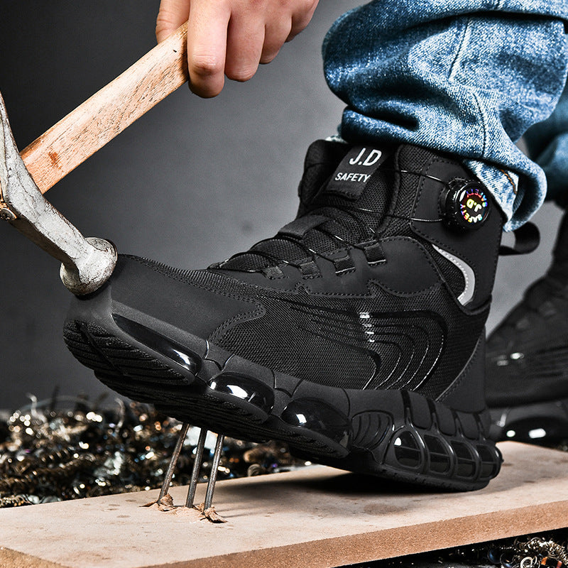 Damen Sicherheitsstiefel Rutschfest Dämpfend Arbeitsschuhe - BerlinGlamour