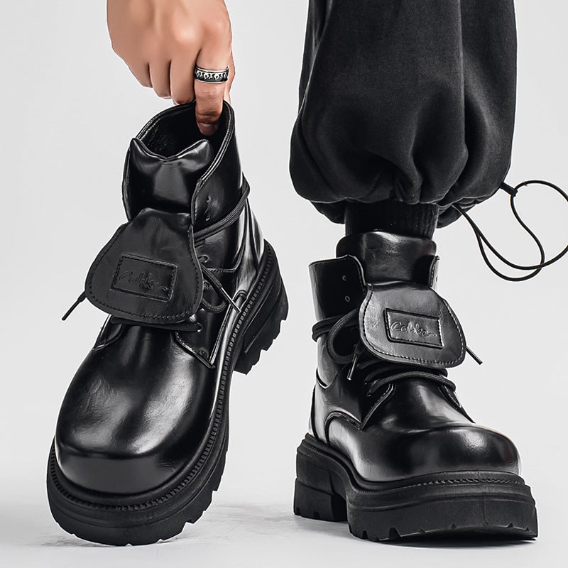 Damen Stiefel Schnürstiefel Robust Winterlich Stylisch