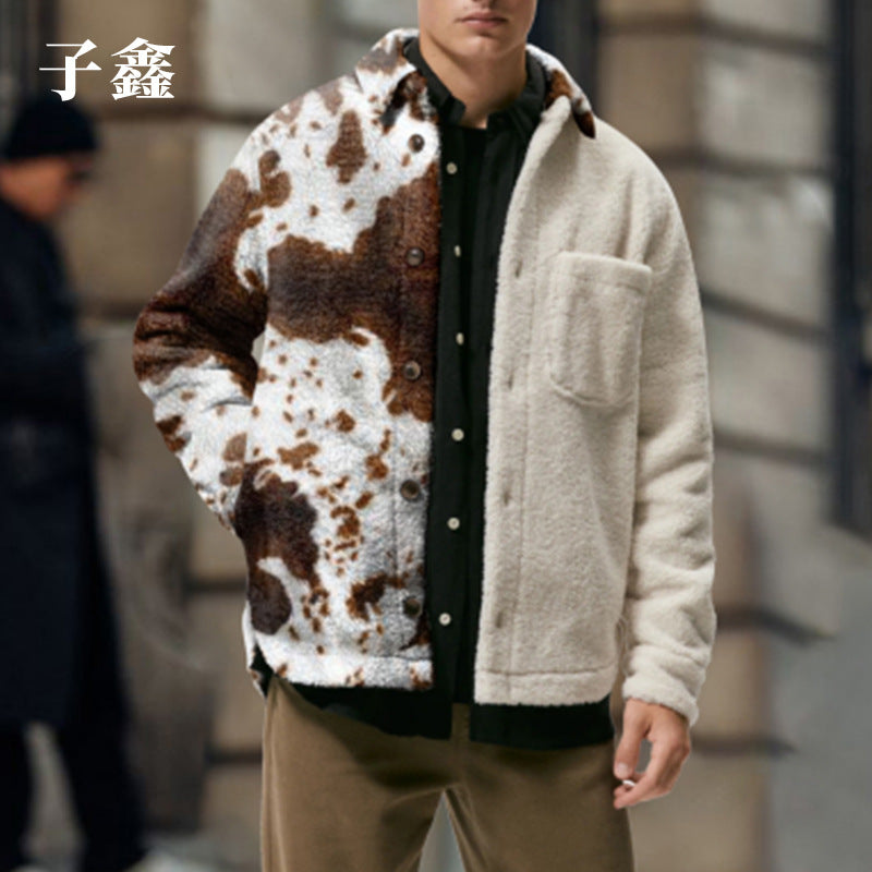 Herren Fleecejacke Warm Mit Taschen Grau - BerlinGlamour