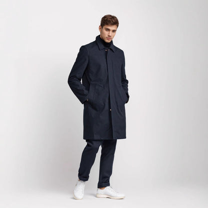 Herren Wollmantel Klassisch Warm Elegant