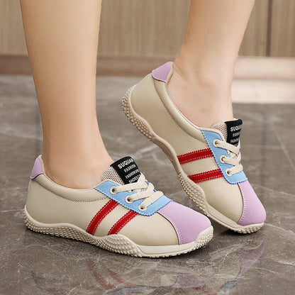 Damen Sneaker Sportlich Atmungsaktiv Mesh Rutschfest