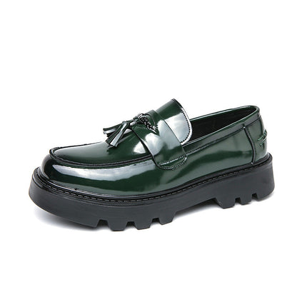 Damen Loafers Elegante Schuhe mit Struktur Obermaterial Robust