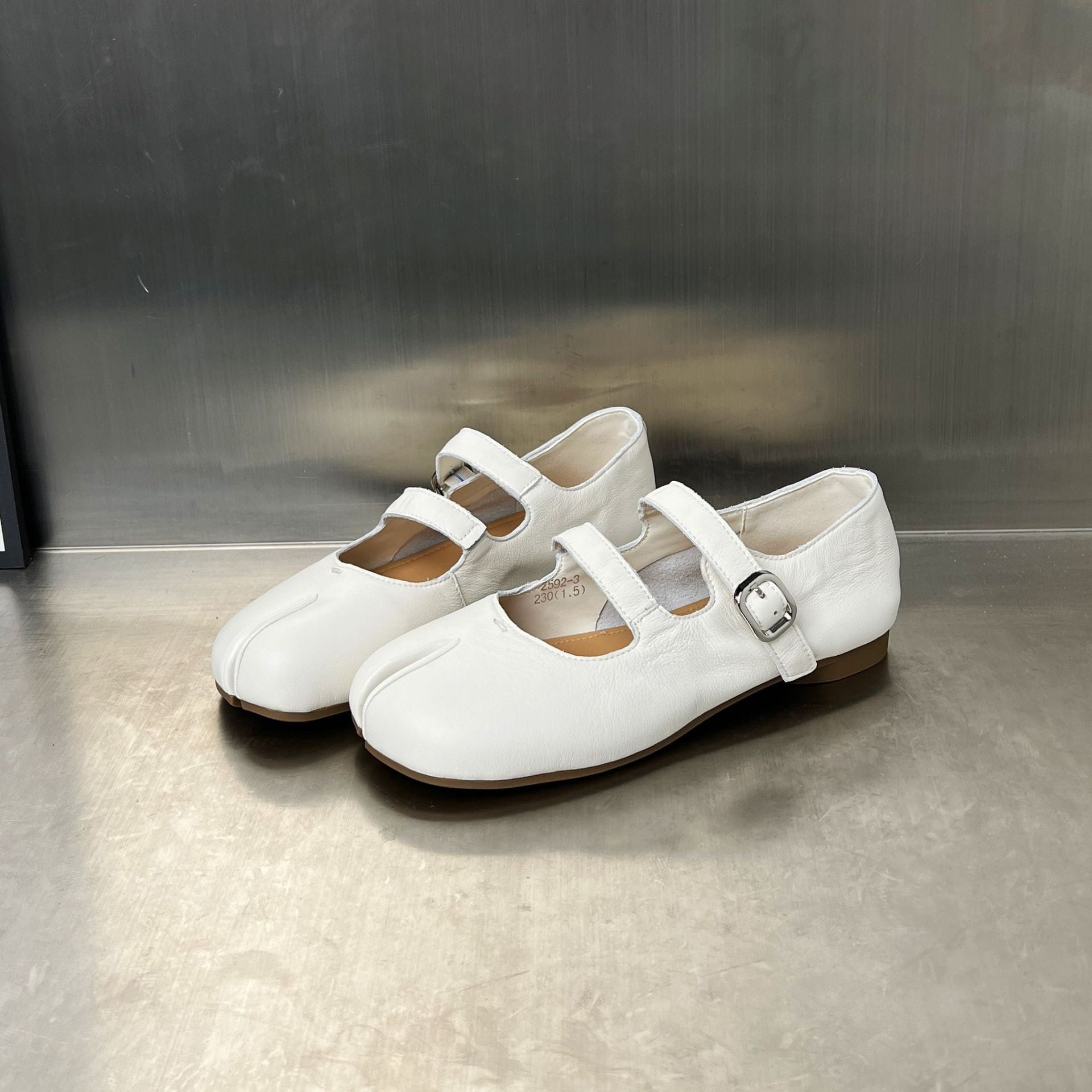 Damen Ballerinas Bequem Anatomisch Modern - BerlinGlamour