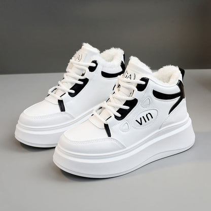 Damen Sneaker High-Top mit Weichem Innenfutter Robust