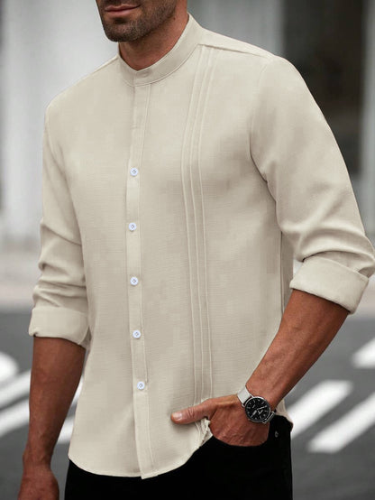 Herren Hemdbluse Modern Slim Fit Berlin Stil