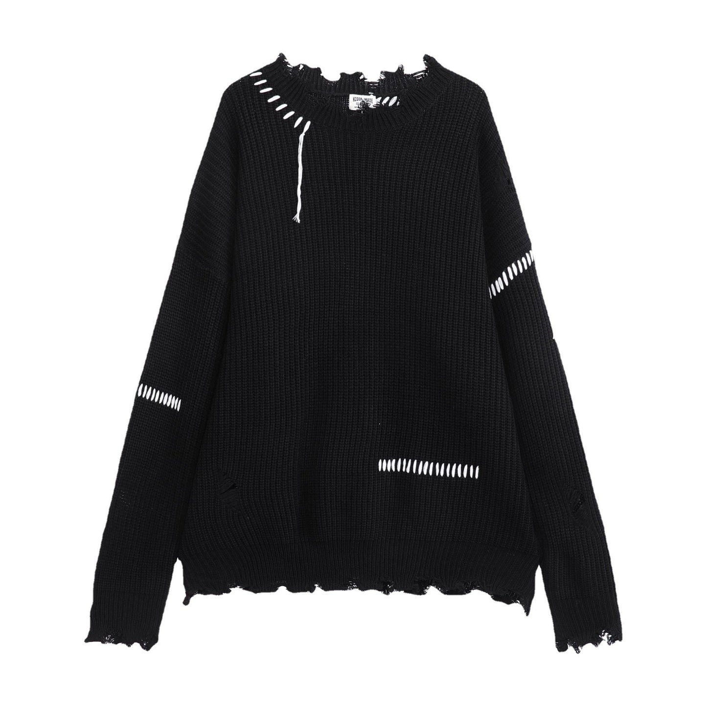 Herren Strickpullover Lässig Französischer Look