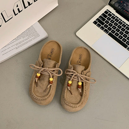Damen Mokassins Bequem mit Verzierungen Mode Schuhe