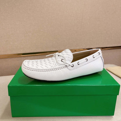 Damen Mokassin Geflochtene Schuhe Sommer Mode