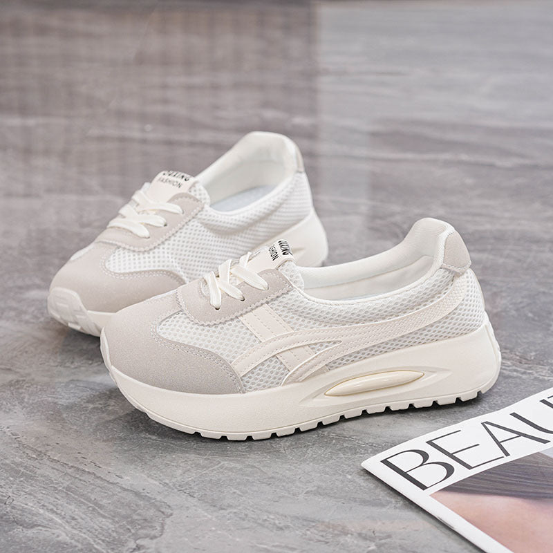 Damen Sport-Sneaker Bequem Atmungsaktiv Laufsohle Dämpfung