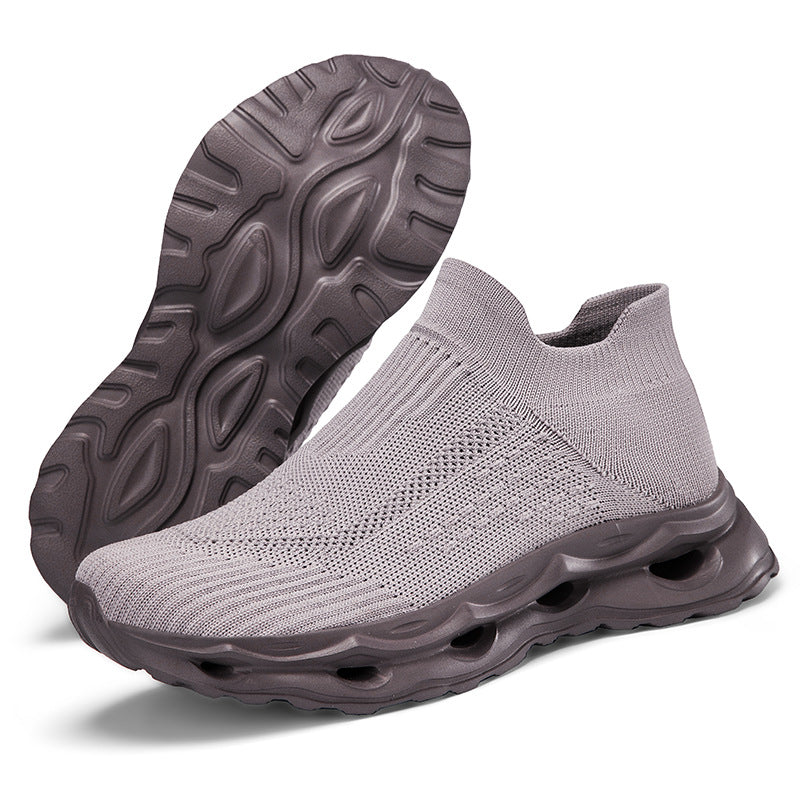 Damen Sneaker Sportlich Elastisch Dämpfend Komfort