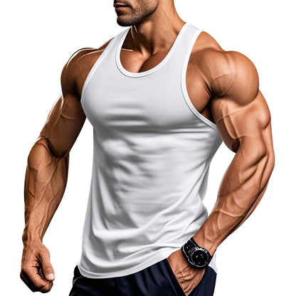Herren Fitness Tanktop Atmungsaktiv Sporttop Racerback