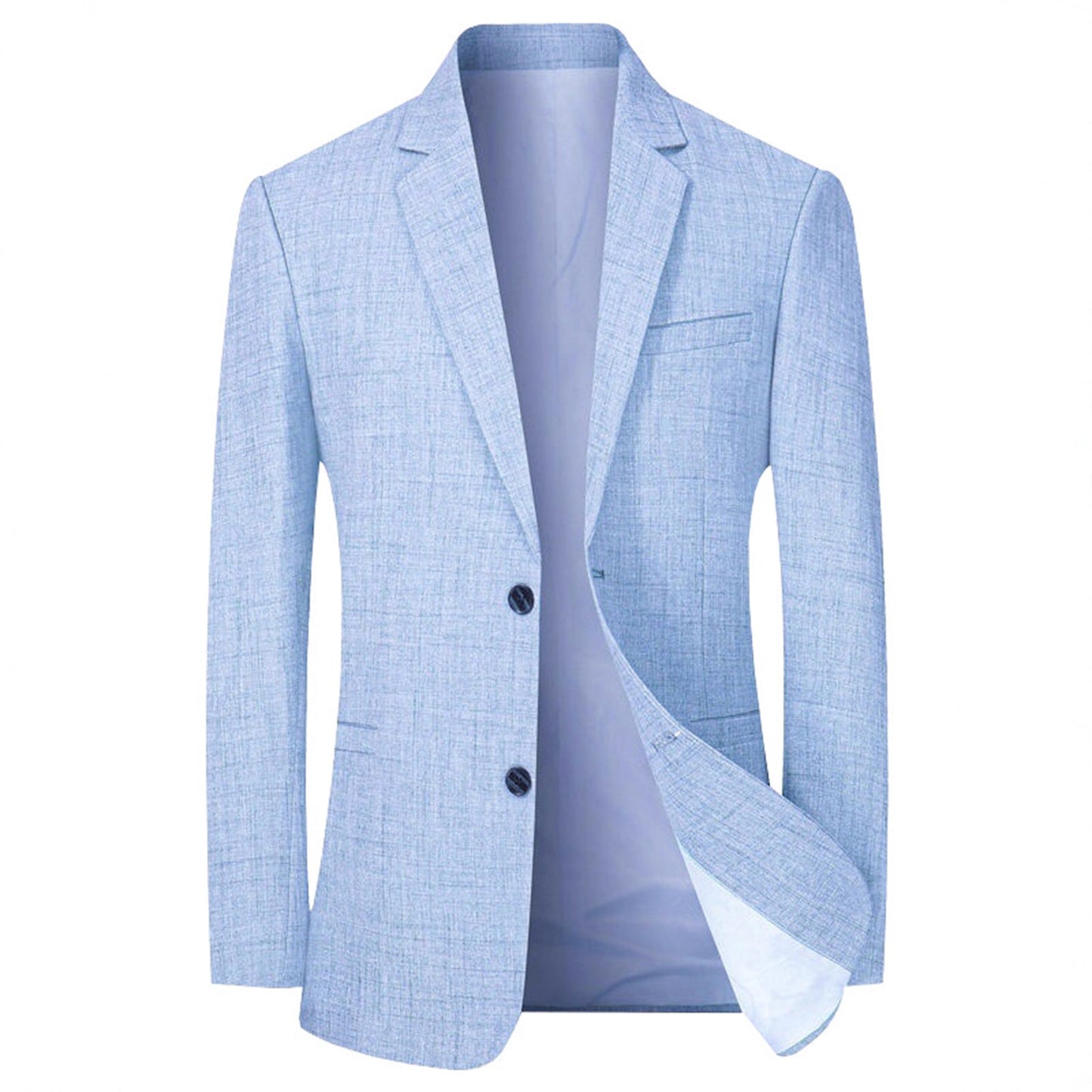 Herren Blazer Slim Fit Strukturiert Modern