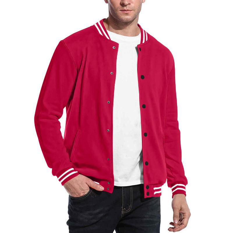 Herren Collegejacke Sportlich Warm Berlin