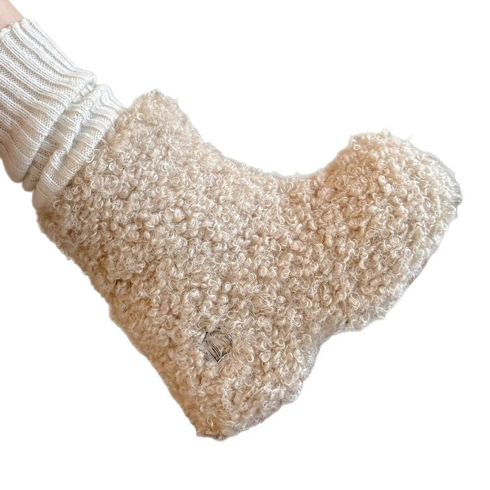 Damen Stiefel Furry Boots Winter Modisch