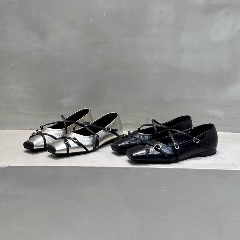 Damen Ballerinas Elegante Schlaufen-Design Komfortabel - BerlinGlamour