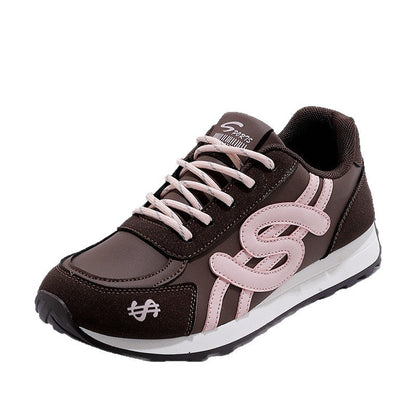 Damen Sneaker Sportlich Laufschuhe Rutschfest Moderne Design