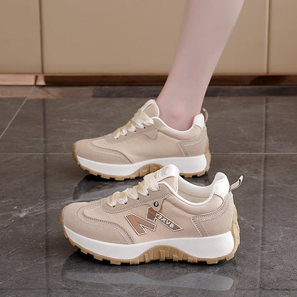 Damen Sneaker Plattform Trendy Mode Schuhe