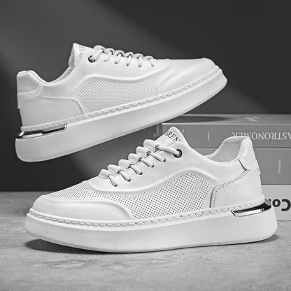 Damen Sneaker Sportlich Leicht Perforiert Laufsohle - BerlinGlamour