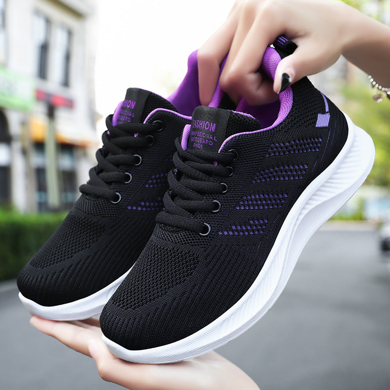 Damen Laufschuhe Atmungsaktiv Mesh SneakerSport - BerlinGlamour