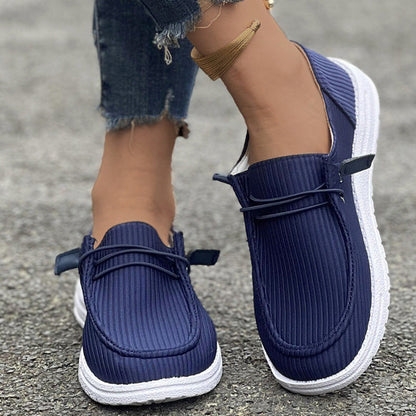 Damen Slipper Modern Elastisch Riffle Design