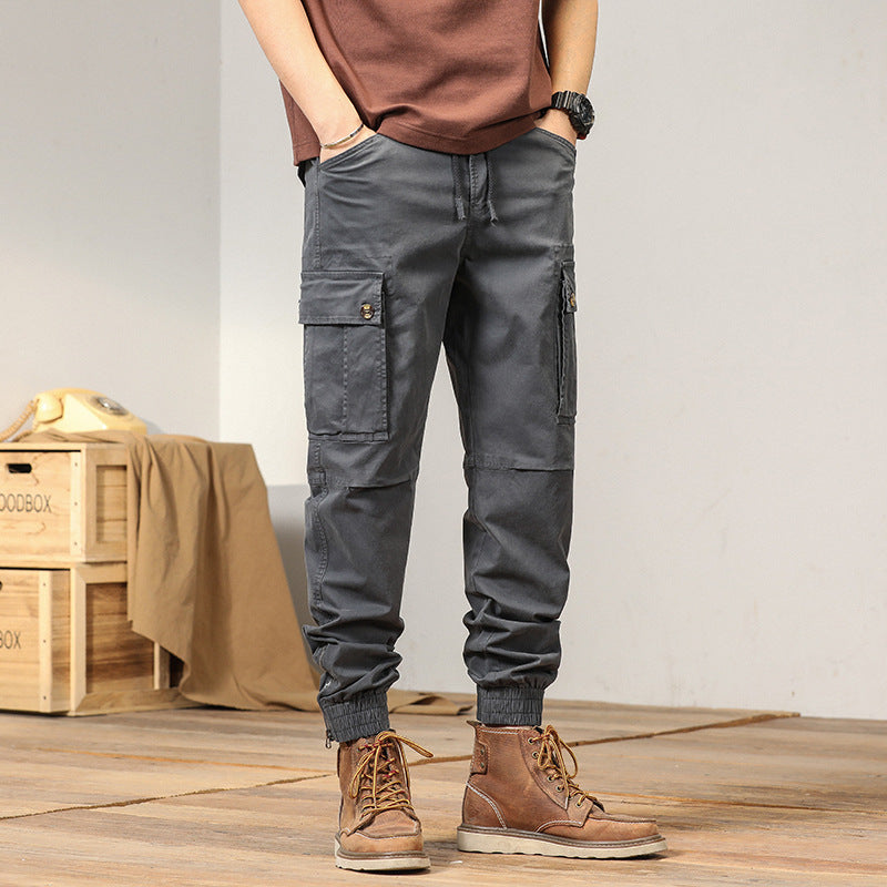 Herren Cargo-Hose mit vielen Taschen elastisch Bequem - BerlinGlamour