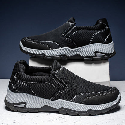Damen Sportschuhe Bequem Slip-On Rutschfest Weiße Sneaker