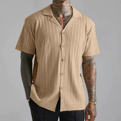 Herren Strickhemd mit Muster Modisch Berlin Stylish