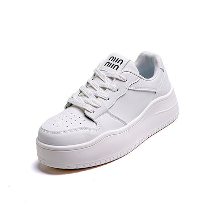 Damen Sneaker Dicksohlige rutschfeste Laufschuhe Sportlich