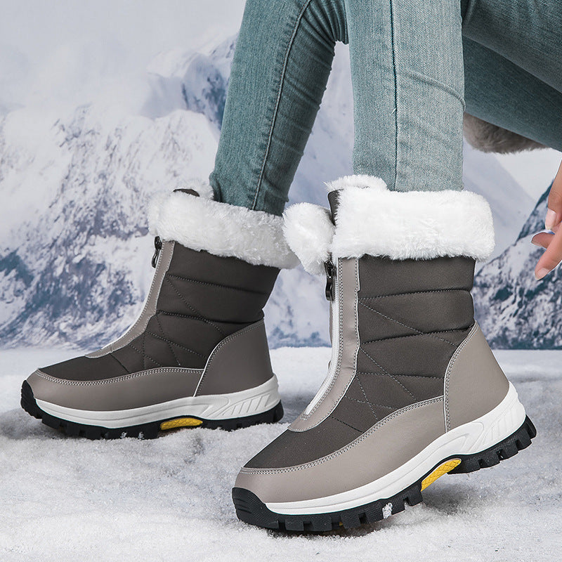 Damen Winterstiefel Warm Isoliert Rutschfest Wasserfest