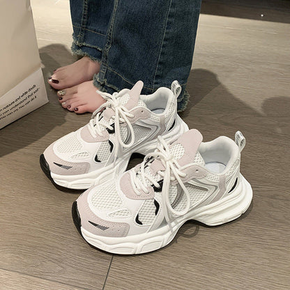 Damen Netzsneaker Sportlich Leicht Heidi Mode