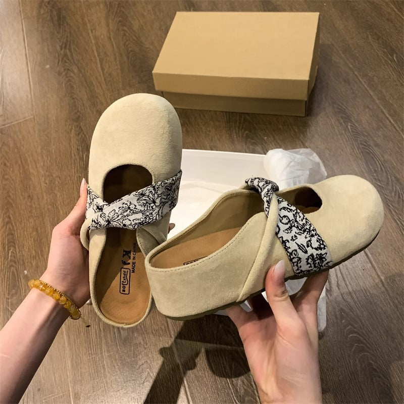 Damen Clogs Bequem Riemendesign Modern Comfort Schuhe