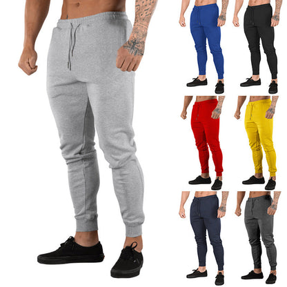 Herren Sport Hose Elastisch Mit Reißverschluss